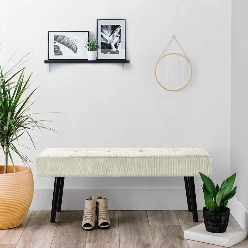 Banc d'entrée - 39,4P x 13,8L x 16,5H