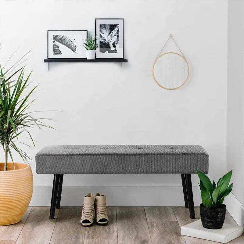 Banc d'entrée - 39,4P x 13,8L x 16,5H