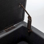 Banc de rangement avec banc de rangement pour chambre à coucher, banc de bout de lit, banc de pied de lit, banc d'entrée, pouf de rangement