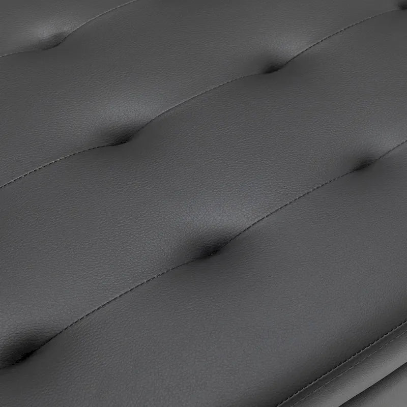Banc de rangement avec banc de rangement pour chambre à coucher, banc de bout de lit, banc de pied de lit, banc d'entrée, pouf de rangement