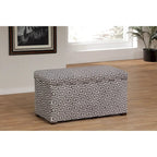 Banc de rangement en bois