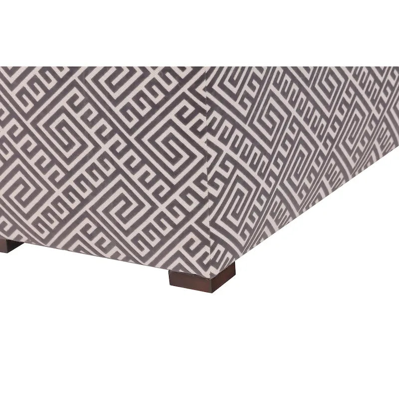 Banc de rangement en bois
