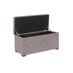 Banc de rangement en bois