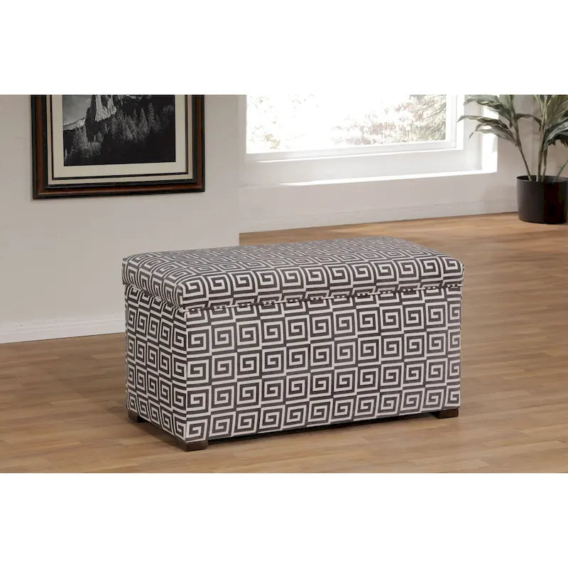 Banc de rangement en bois