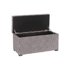 Banc de rangement en bois