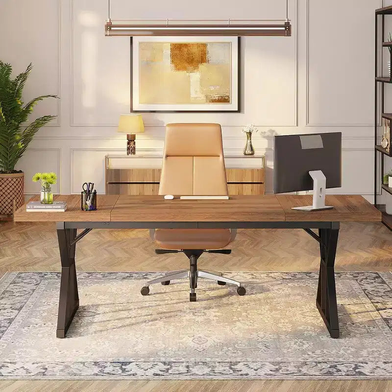 Bureau de direction moderne Lantine de 70,86 pouces