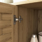 Meuble bas en bois avec étagère réglable