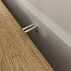 Meuble bas en bois avec étagère réglable