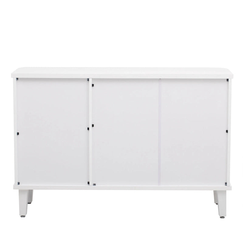 Cabinet en frêne de Mandchourie avec trois portes en sapin