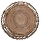 Christopher Knight Home Classic Dag Table basse ronde en rotin rustique, naturelle