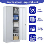 Armoire de rangement métallique pour garage