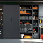 Armoire de rangement métallique pour garage