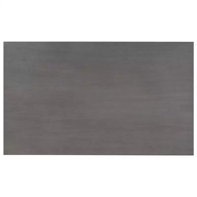 Ensemble de salle à manger Whisen 6 pièces avec table et chaises aux pieds de forme spéciale et dossiers et coussins recouverts de mousse