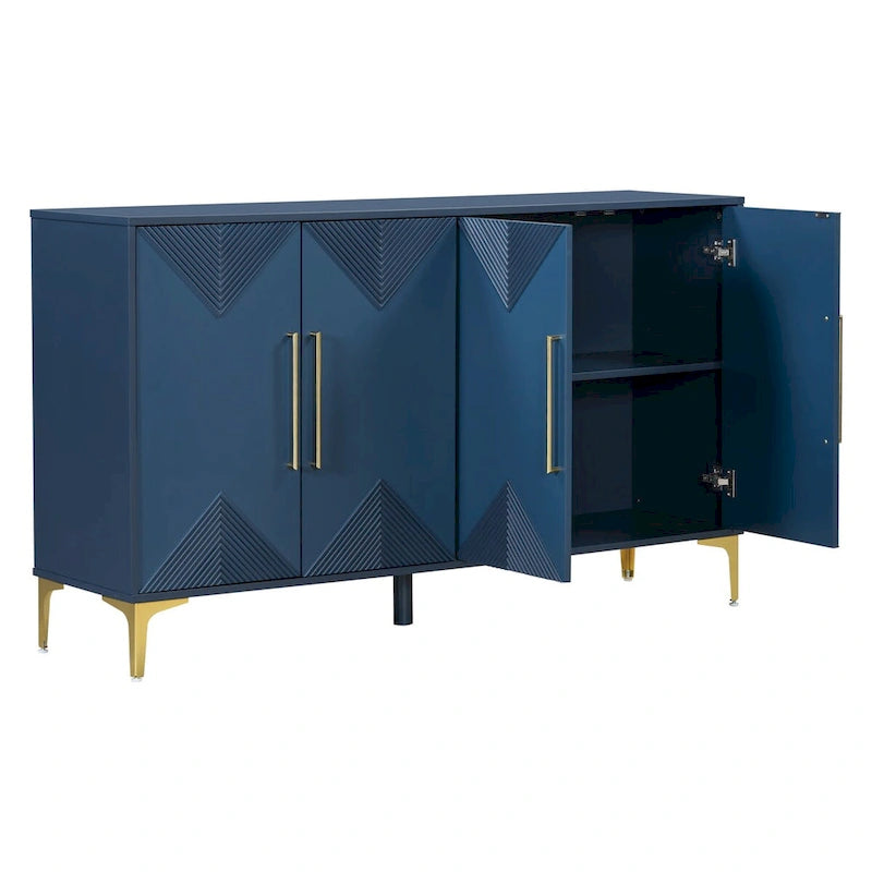 Caractéristiques uniques d'une armoire à quatre portes