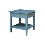 International Concepts Table basse Spencer en bois antique