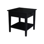 International Concepts Table basse Spencer en bois antique