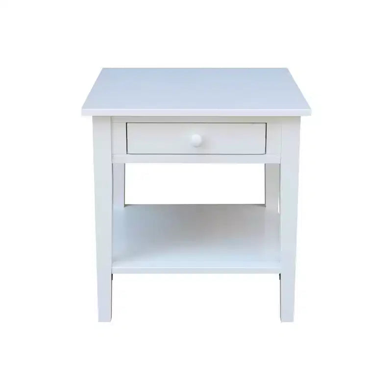 International Concepts Table basse Spencer en bois antique