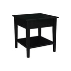 International Concepts Table basse Spencer en bois antique