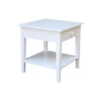 International Concepts Table basse Spencer en bois antique