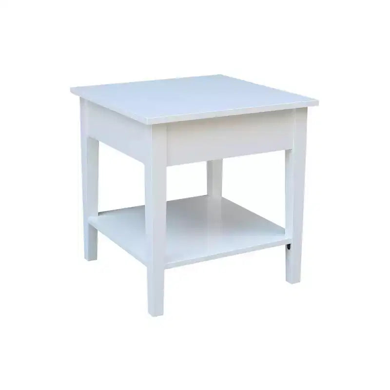 International Concepts Table basse Spencer en bois antique