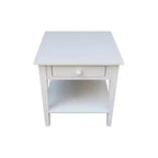 International Concepts Table basse Spencer en bois antique