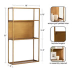 Étagère Murale en Métal Nomi Kate & Laurel All Things Decor