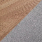 LumiSource Plateau Pouf Ottoman Tissu Naturel