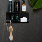 Étagère de douche double