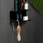 Étagère de douche double