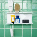 Étagère de douche double