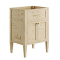 Meuble-lavabo de salle de bain en bois 24 po (lavabo non inclus)