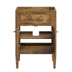 Meuble-lavabo de salle de bain en bois 24 po (lavabo non inclus)
