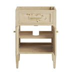 Meuble-lavabo de salle de bain en bois 24 po (lavabo non inclus)