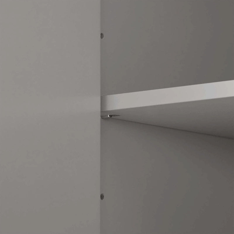 Meuble de rangement de salle de bain avec tiroirs et étagère réglable