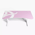 Bureau de jeu et de bureau incurvé ultra-large Arozzi Arena avec tapis de souris lavable et 3 découpes personnalisées pour support d'écran avec gestion des câbles