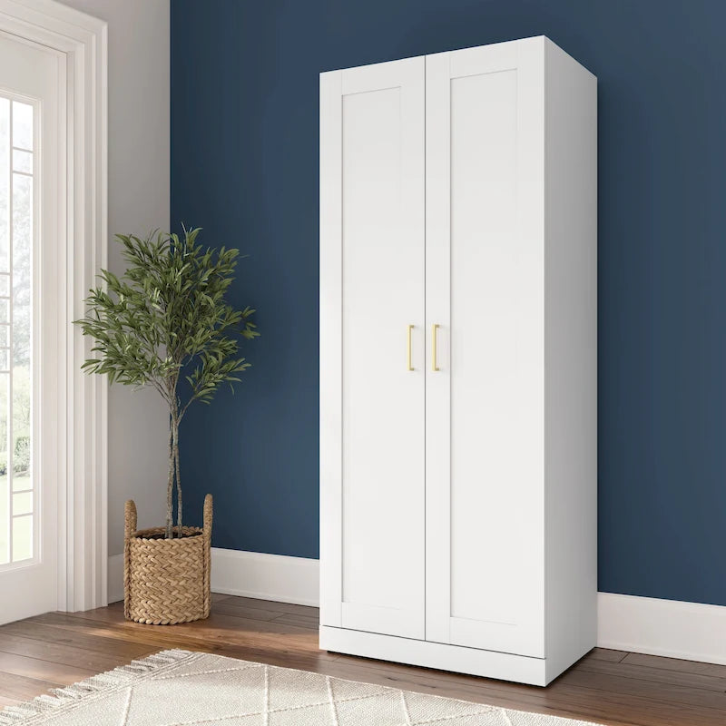 Meuble de rangement haut Hampton Heights 30W avec portes par Bush Furniture