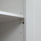 Meuble de Rangement de Cuisine Autoportant avec Portes et Étagères Réglables - S/O