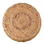 Table basse ronde Terraza en jacinthe d'eau SEI Furniture