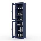 Meuble sous-vasque 100 % bois massif 42 cm avec portes en option par Palace Imports