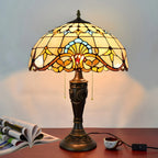 Lampe de table à dôme en verre inoxydable vintage 2 lumières HomeyFad