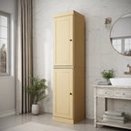 Meuble sous-vasque 100 % bois massif 42 cm avec portes en option par Palace Imports