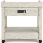 Meuble de rangement pour imprimante de bureau industriel - 61 P x 56 L x 58 H cm