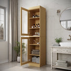 Meuble sous-vasque 100 % bois massif 42 cm avec portes en option par Palace Imports