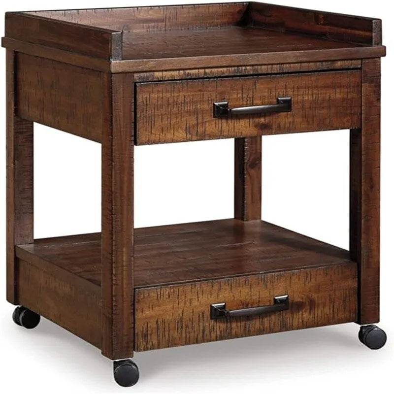 Meuble de rangement pour imprimante de bureau industriel - 61 P x 56 L x 58 H cm