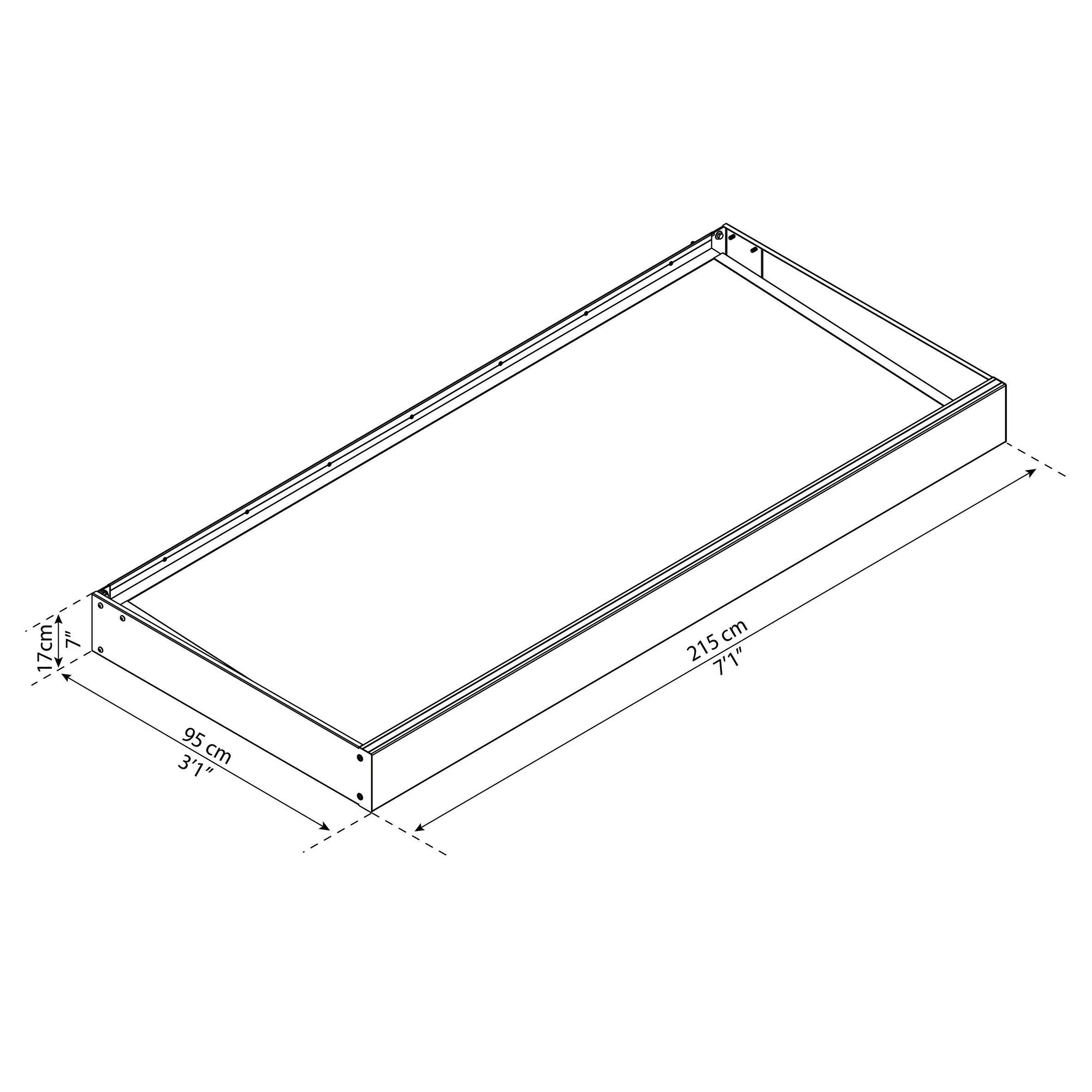 Auvent de porte et fenêtre Sophia de 91 cm, gris et transparent