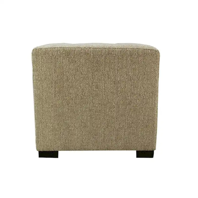 MJL Furniture Text2 Olivia Pouf carré capitonné 4 boutons