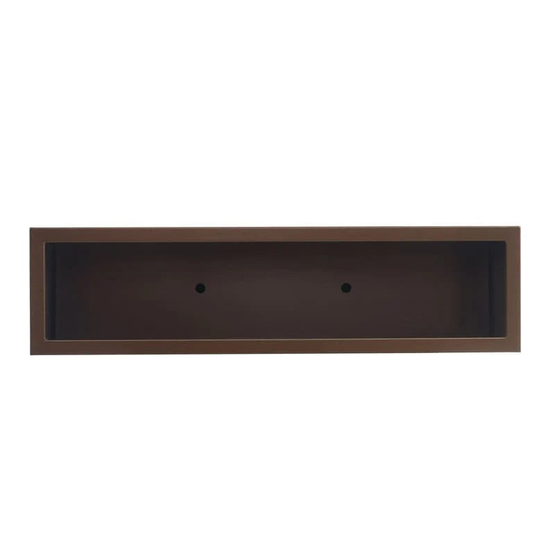 Jardinière métallique robuste pour plantes d'extérieur, 38 po L x 10 po l x 30 po H, jardinière-diviseur en métal, longue et haute - 38x30x10