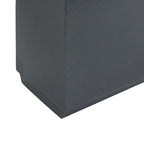 Jardinière métallique robuste pour plantes d'extérieur, 38 po L x 10 po l x 30 po H, jardinière-diviseur en métal, longue et haute - 38x30x10