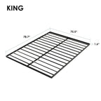 Planchette de lit en métal de 4 cm pour sommier de lit par Crown Comfort