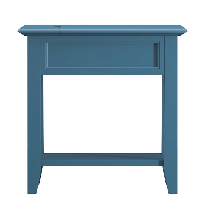 Table d'appoint à 1 tiroir Zayden avec station de charge par iNSPIRE Q Bold